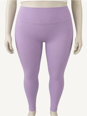 Ampersand Ave Game Changer Lilac High Rise Leggings 2X Yoga 27" NWT